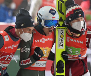 Piotr Żyła, Kamil Stoch, Andrzej Stękała
