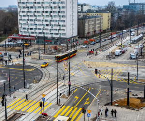 Tramwaj do Dworca Zachodniego w Warszawie - grudzień 2025