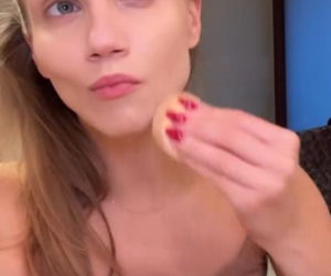 Tak wygląda Kaczorowska bez makijażu. Poznajecie jeszcze Agnieszkę?