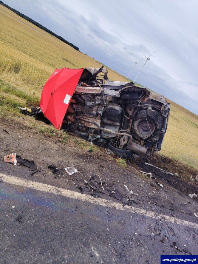 Tragiczny wypadek na DK 16 w Jędrychowie