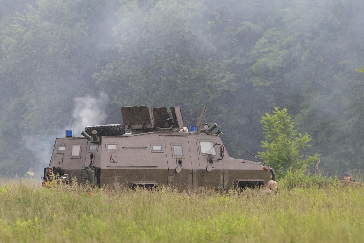 Śląskie manewry 2025. W Bytomiu trwa 20. Zlot pojazdów militarnych