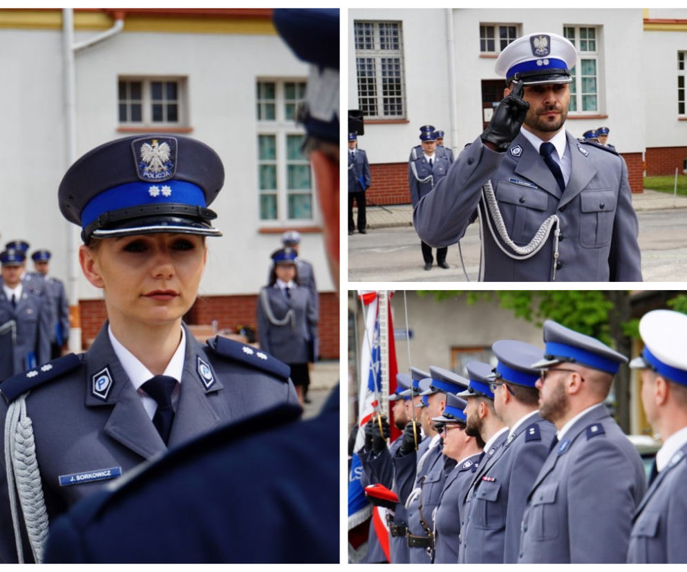 Nowi oficerowie w warmińsko-mazurskiej policji. Czekali na to kilkanaście miesięcy [ZDJĘCIA]