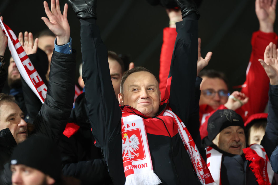 Prezydent Duda kibicował polskim skoczkom podczas PŚ w Zakopanem