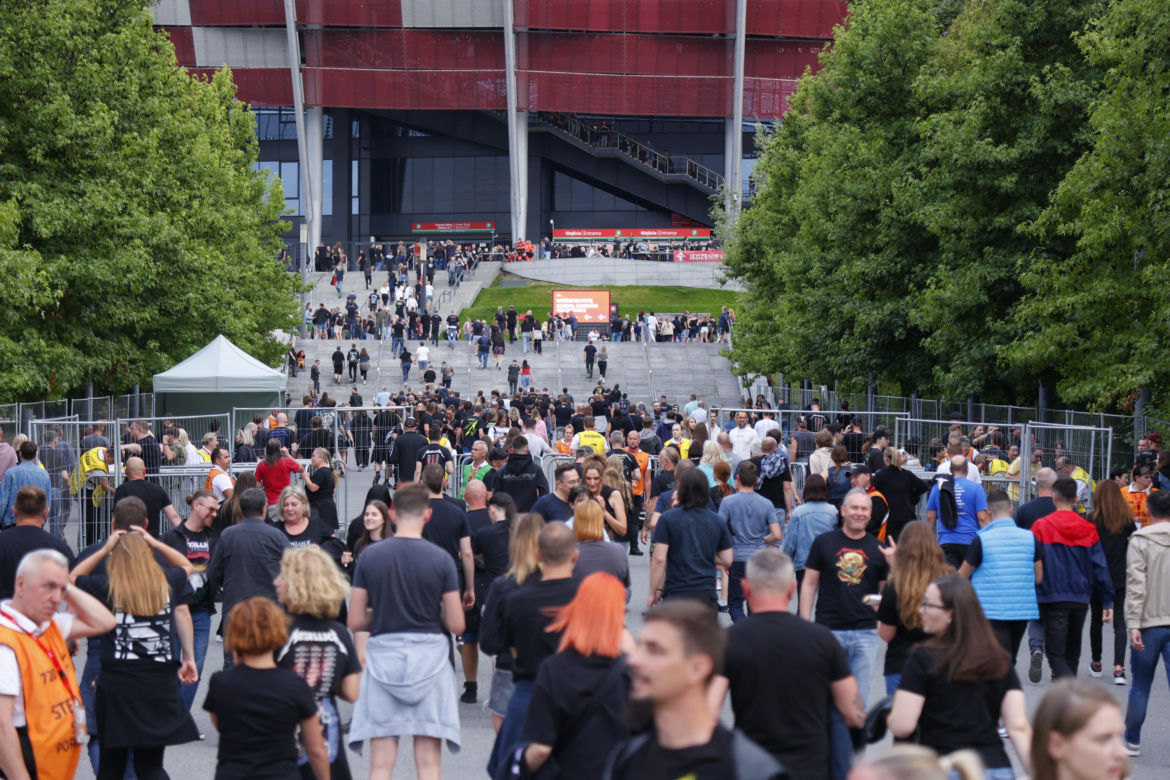 Koncert zespołu Metallica na PGE Narodowym w Warszawie