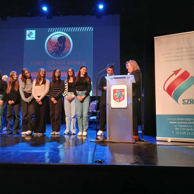 Stowarzyszenie Szansa w Siedlcach realizuje projekt „FASD – Edukuj, Działaj, Zmieniaj”