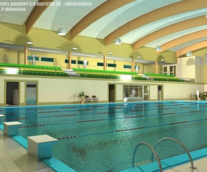 Hala widowiskowo-sportowa z pływalnią
