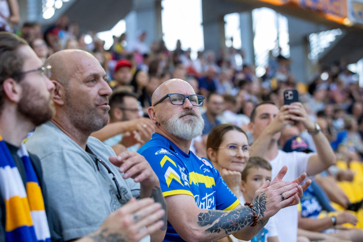 PRES Grupa Deweloperska Toruń - Gezet Stal Gorzów, zdjęcia kibiców i zawodników z meczu 13. kolejki PGE Ekstraligi