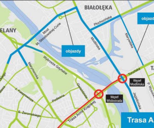 Trasa AK kolejny etap przebudowy