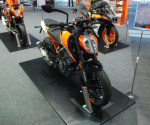 Motocykle KTM na Targach Poznań Motor Show 2017