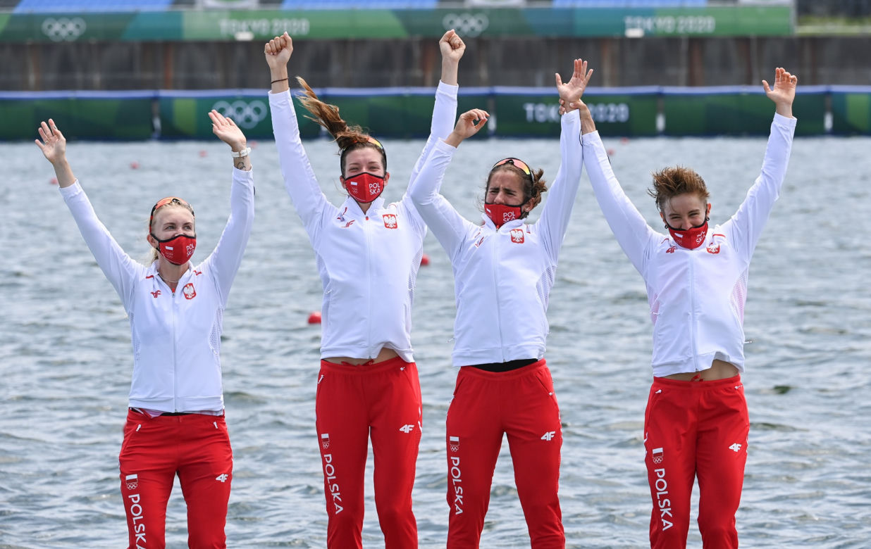 Srebrny medal dla Polski w olimpijskim finale wioślarskich czwórek podwójnych!