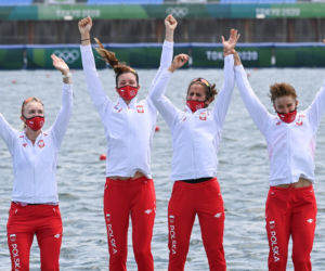 Srebrny medal dla Polski w olimpijskim finale wioślarskich czwórek podwójnych!