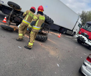 Wypadek w miejscowości Bońki (25.04.2026)