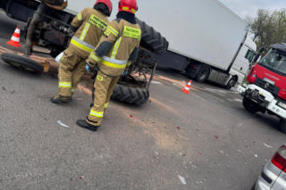 Wypadek w miejscowości Bońki (25.04.2026)