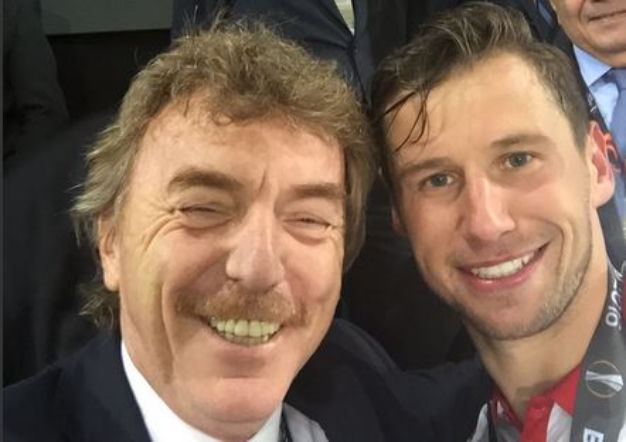 Zbigniew Boniek i Grzegorz Krychowiak