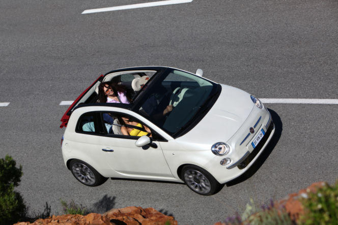 Miejsce 11. Fiat 500C 1.3 JTD Multijet 16V Pop (DPF) - 55 KW - 4,4 l/100 km