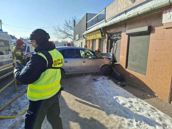 Wypadek na ulicy Radomskiej w Starachowicach