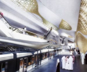 Zaha Hadid - projekt stacji metra w Rijadzie, Arabia Saudyjska