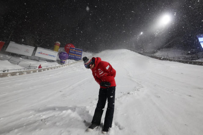 Kamil Stoch podczas ostatniego kunkursu PŚ w Zakopanem