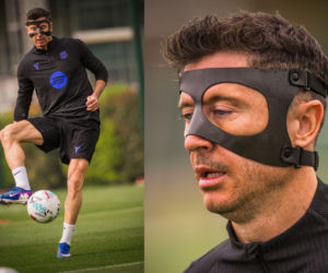 Robert Lewandowski wrócił do treningów. Na boisku wyglądał jak filmowy bohater