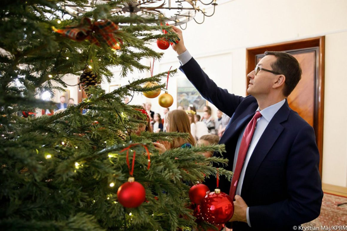 Mateusz Morawiecki. W święta to żona jest premierem