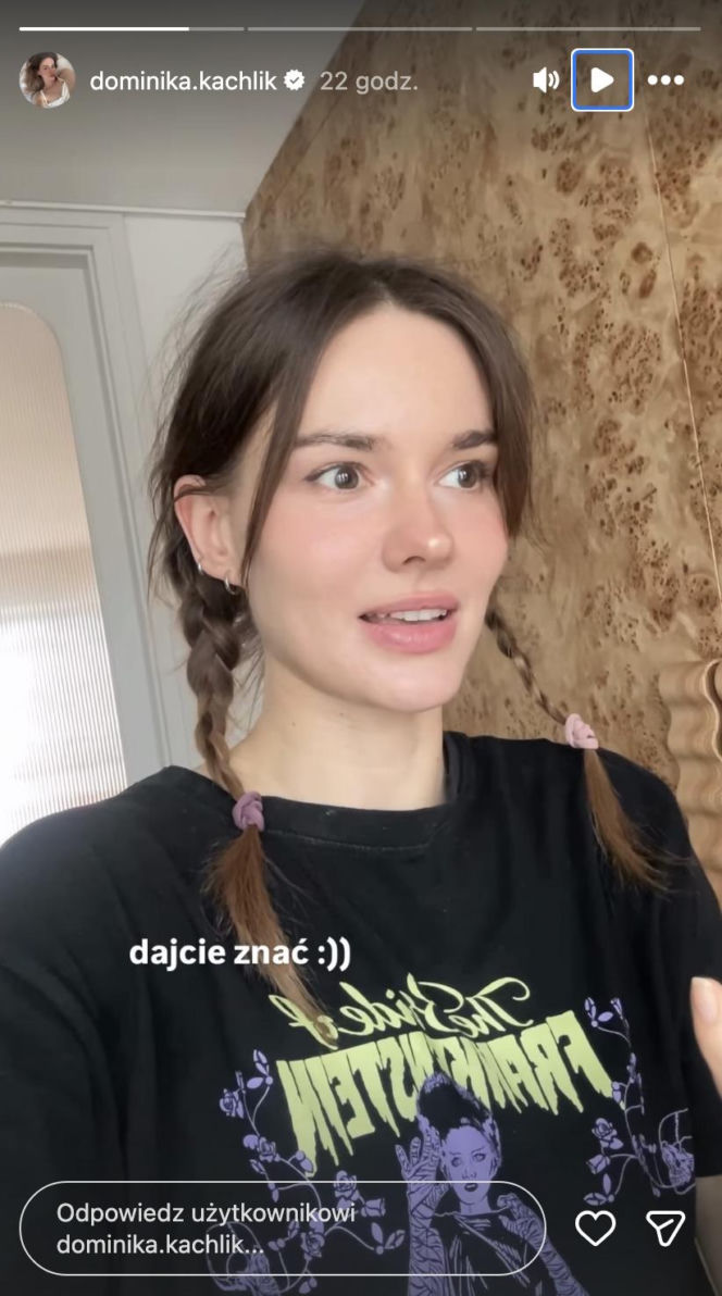 M jak miłość. Dominika Kachlik