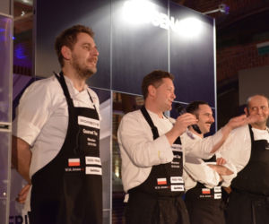 Wojciech Modest Amaro gotował podczas Porsche Gourmet Tour Wrocław
