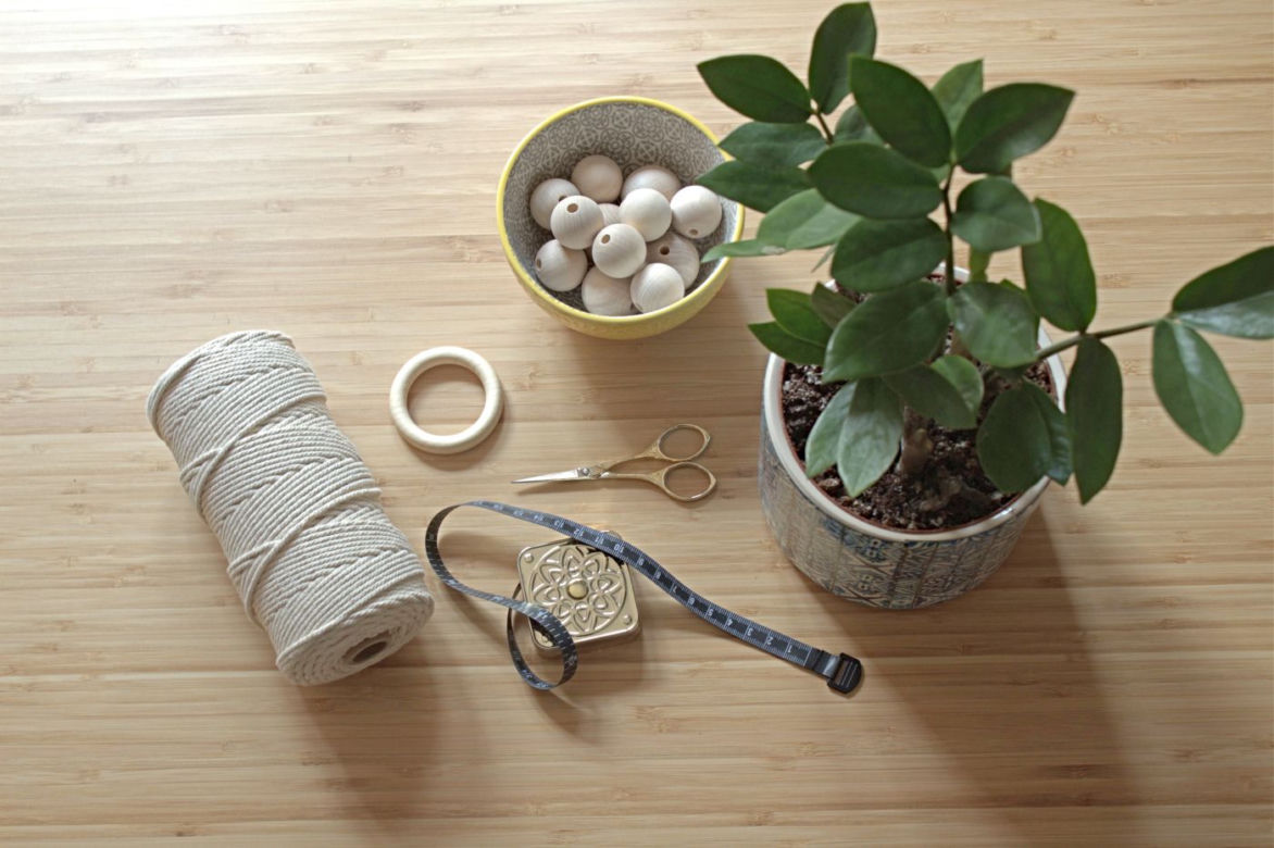Kwietnik makrama DIY