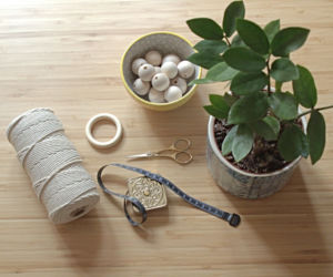 Kwietnik makrama DIY