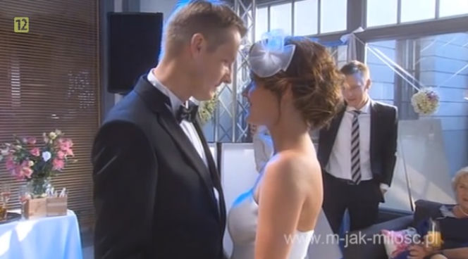 M jak miłość po wakacjach 2014. Ala (Olga Frycz), Paweł Zduński (Rafał Mroczek)