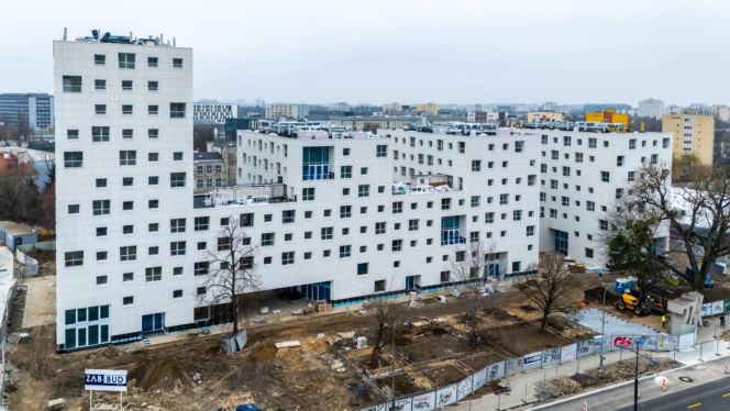 TBS na Ochocie projektu pracowni JEMS Architekci