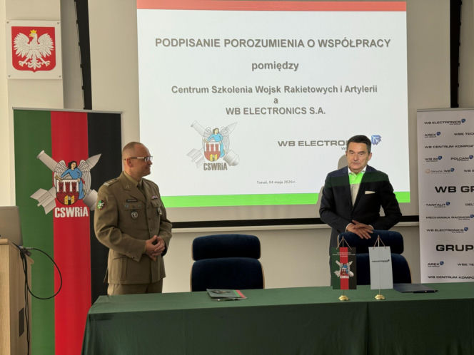 GRUPA WB i CSWRiA podpisują porozumienie