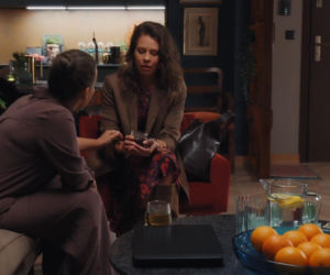 M jak miłość odc. 1917. Magda (Anna Mucha), Paulina Lipska (Maria Wieczorek)