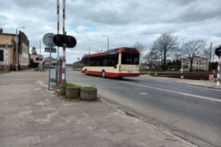 Ulica Święciechowska w Lesznie przed remontem