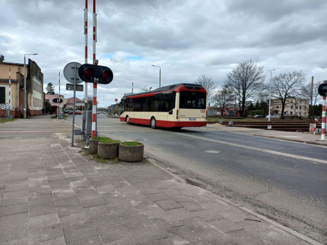 Ulica Święciechowska w Lesznie przed remontem