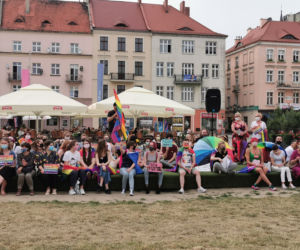 Jestem człowiekiem, nie ideologią manifestacja w Kaliszu