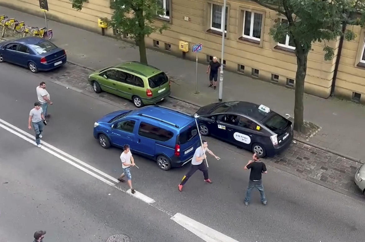 To on powalił nożownika z Chorzowa