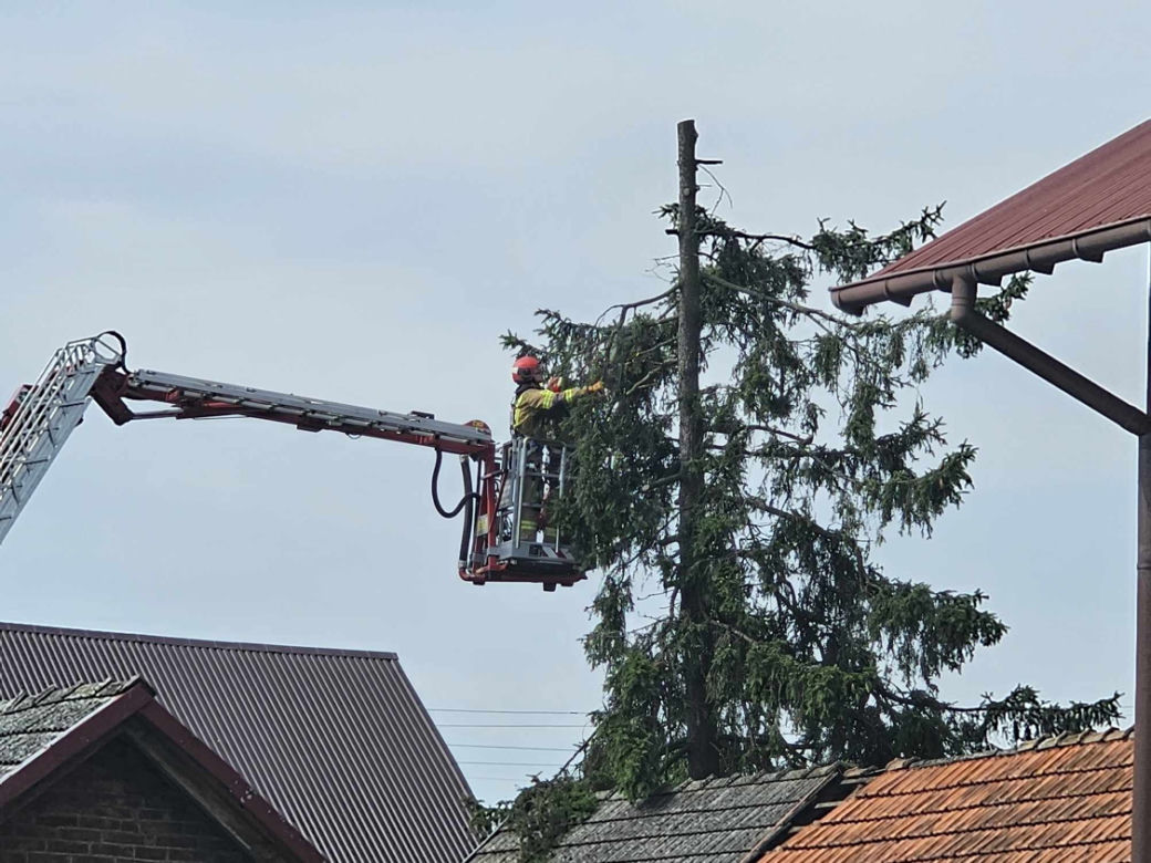 Trąba powietrzna przeszła na Podkarpaciu