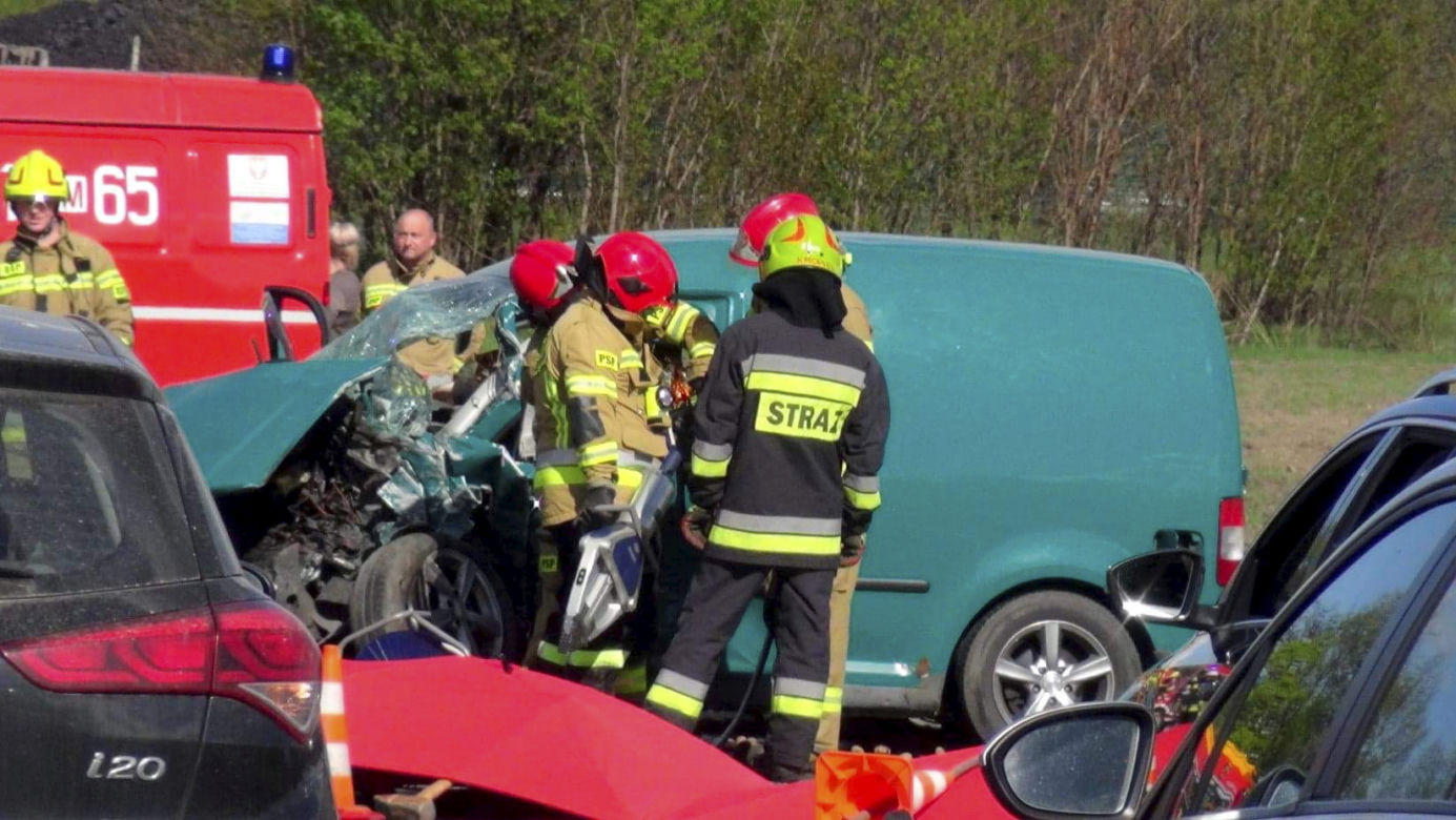 Dwie osoby zginęły na DK 2. Tragiczny wypadek w Kałuszynie!