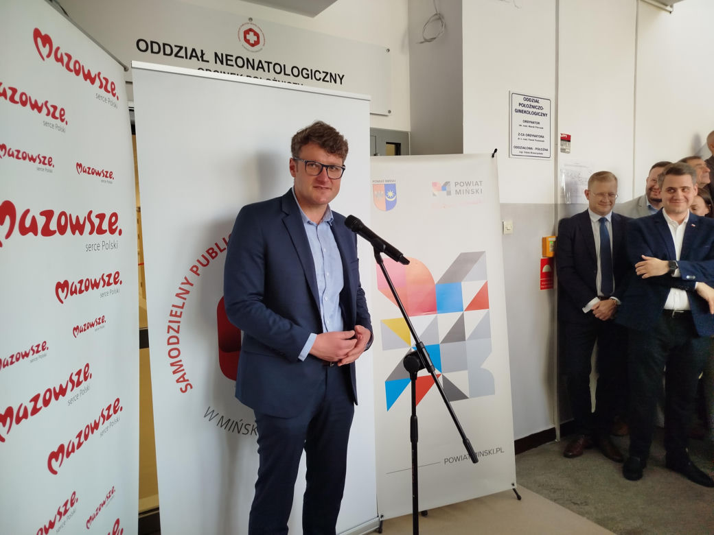 Odnowiony oddział noworodkowy wraz z częścią położniczą w mińskim szpitalu zapewni ciężarnym, rodzącym i maluchom nowoczesne warunki