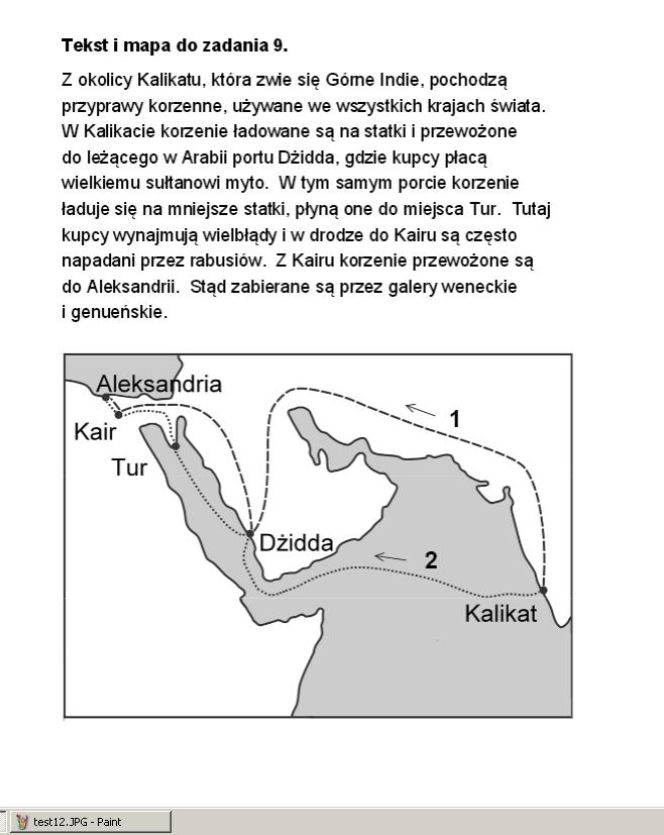Strona 10. Egzamin gimnazjalisty. CZĘŚĆ HISTORIA-WOS