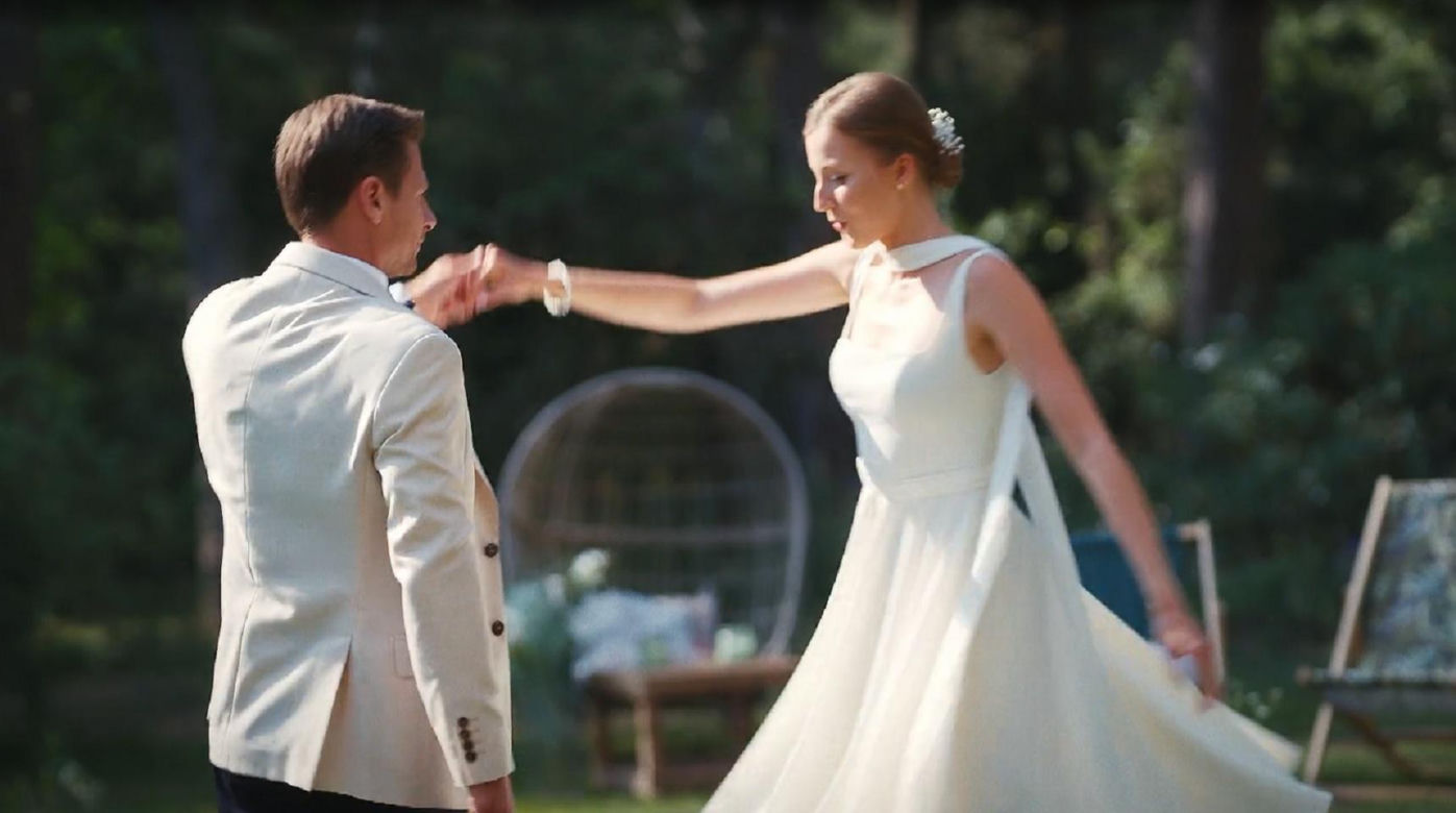 M jak miłość nowy sezon. Natalka (Dominika Suchecka), Adam Karski (Patryk Szwichtenberg)