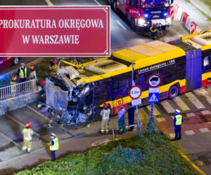 Szaleńcy rajd autobusu po Ochocie. Kierowca usłyszał zarzuty