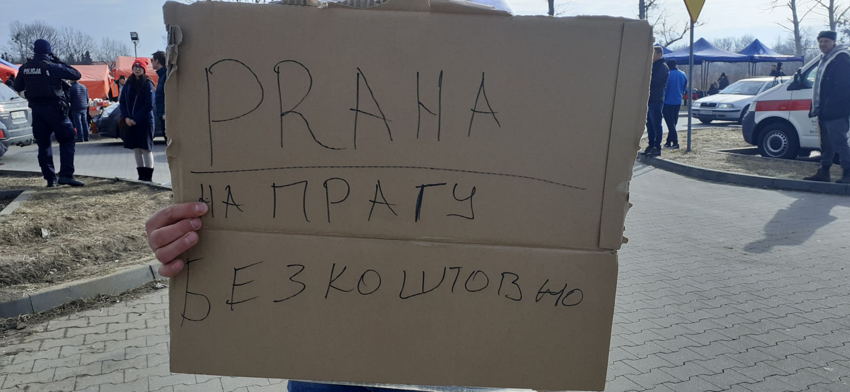 Przemyśl pomaga uchodźcom