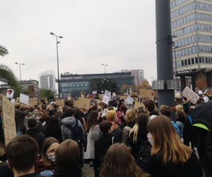 Protest Kobiet w Katowicach 28.10.2020