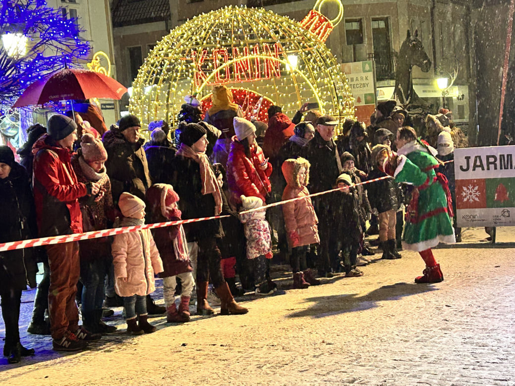 Jarmark świąteczny w Koninie