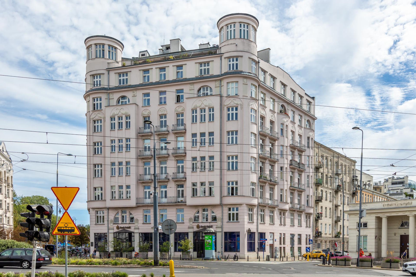 Kamienica przy Bagatela 15/ Klonowa. to projekt Władysława Marconiego