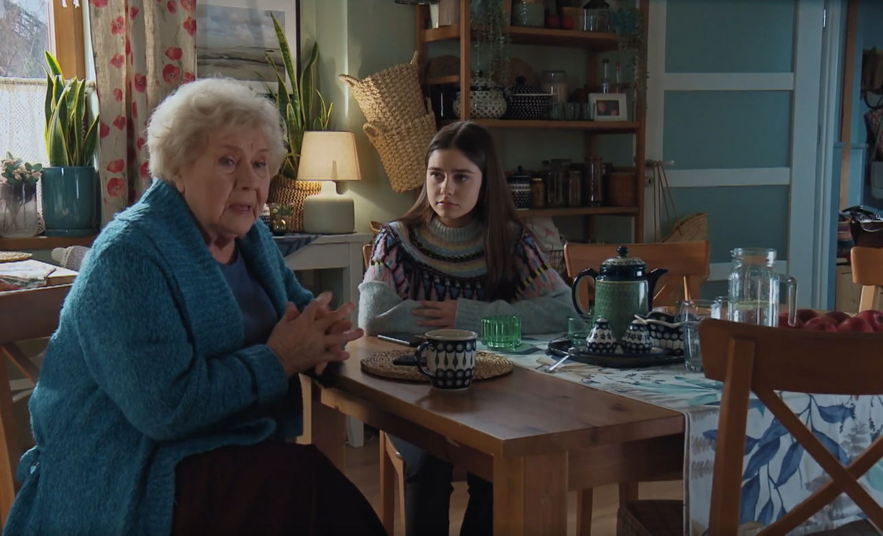 M jak miłość, odcinek 1657: Barbara (Teresa Lipowska), Basia (Karina Woźniak)