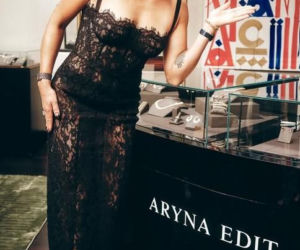 Aryna Sabalenka w prześwitującej sukience na imprezie w Nowym Jorku