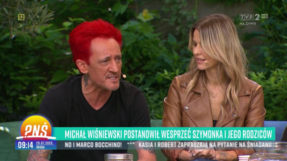 Michał Wiśniewski i Mandaryna w "Pytaniu na śniadanie"