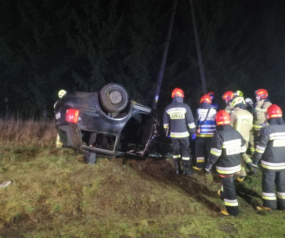 Wypadek na trasie Czaplinek - Złocieniec